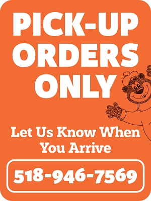 Pickup Orders Sign